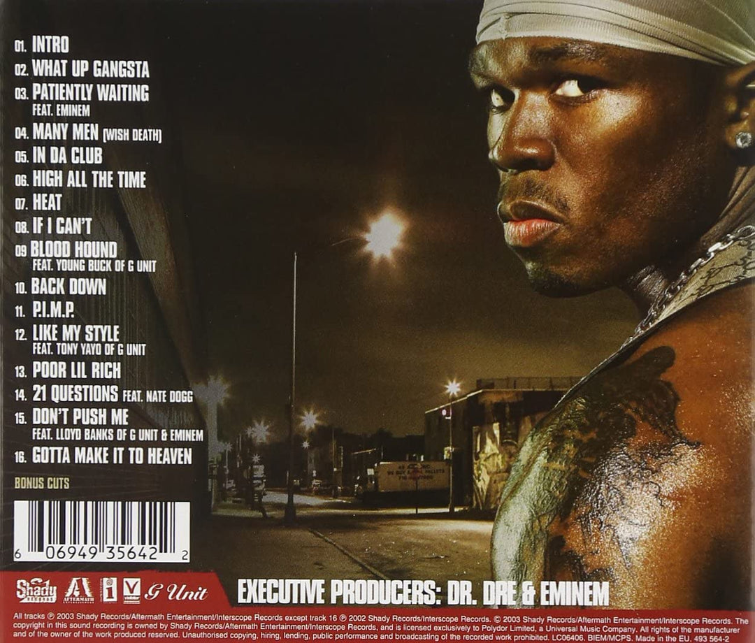 Get Rich Or Die Tryin'explicit_lyrics - 50 Cent  [Audio CD]