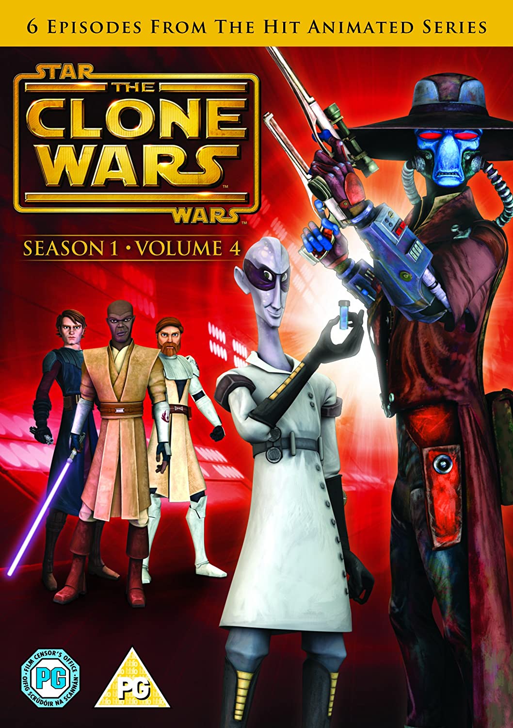 Star Wars: The Clone Wars - Season 1 Volume 4 [2017] -  Sci-fi  [DVD]