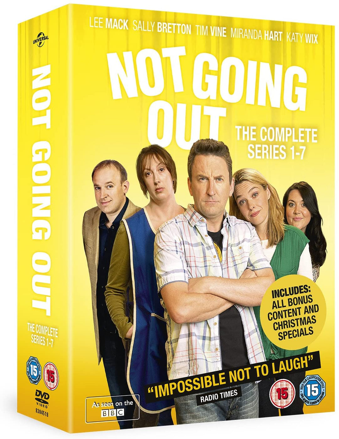 Not Going Out – Series 1-7 - Sitcom [DVD]