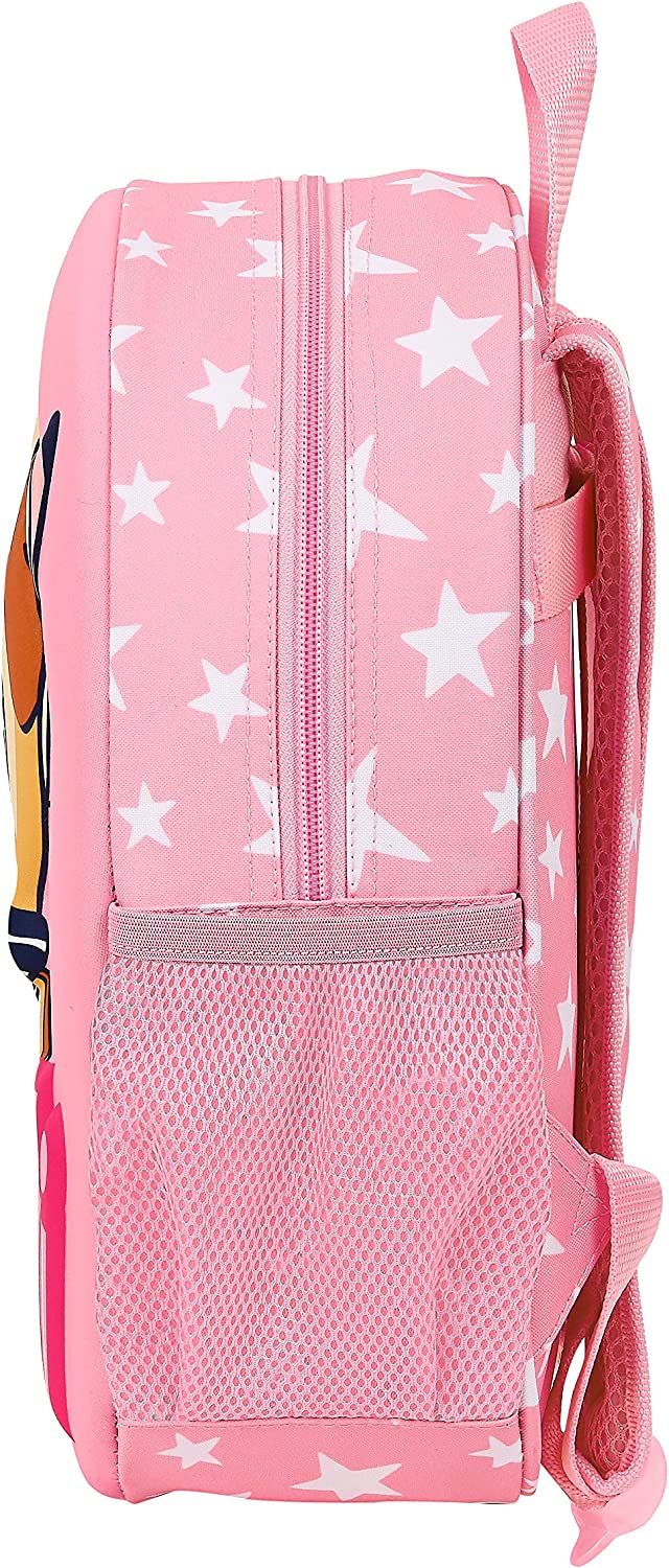Safta Boys' M890 Backpack with 3D Design Adaptable to Trolley, Light Pink, 270x1