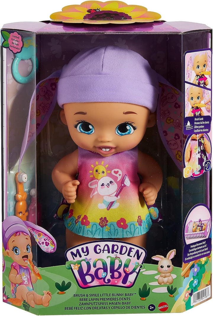 My Garden Baby HGC12 Nurturing Dolls, (12-in) with 3 Accessories and 2-in-1 Outfit