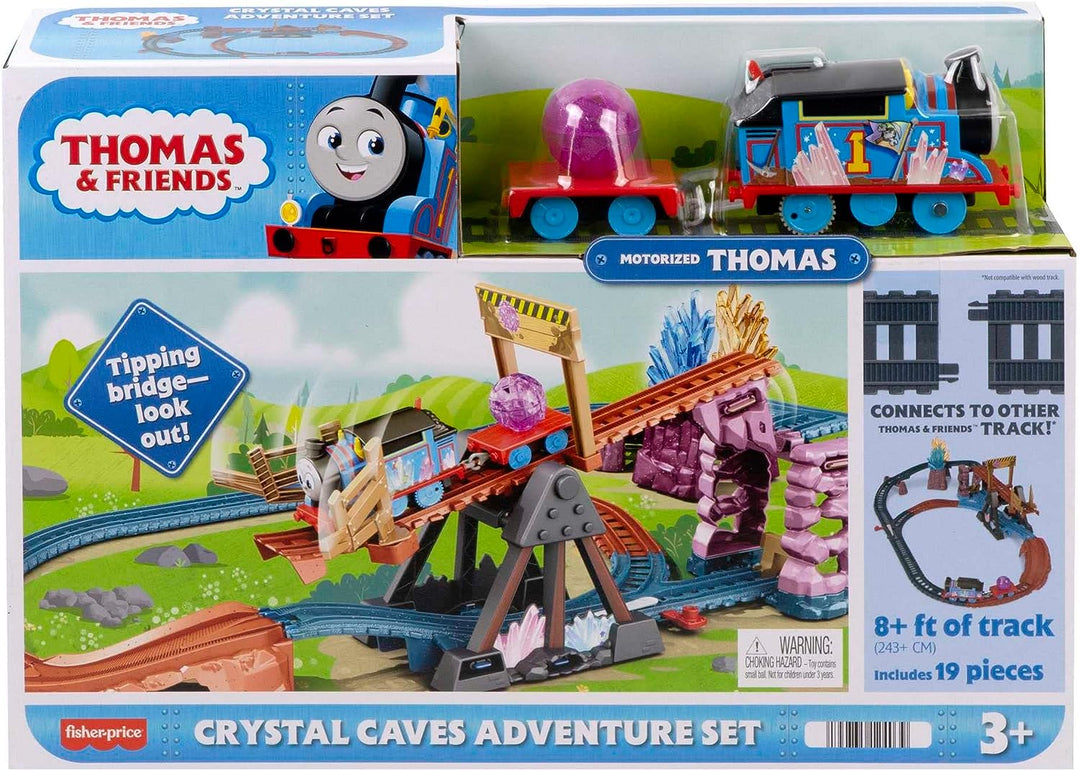 Fisher-Price Thomas and Friends Toy Train Set with Motorized Thomas Train