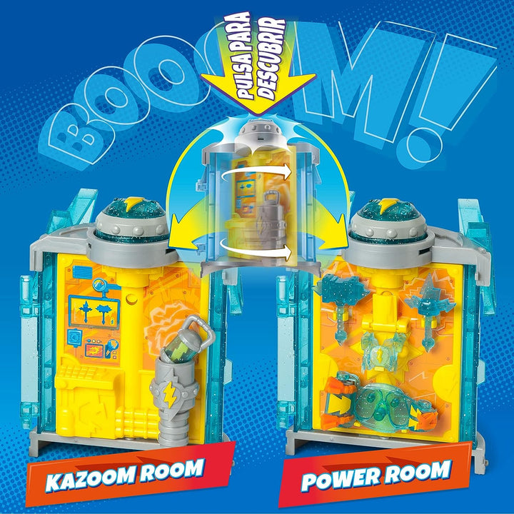 SUPERTHINGS RIVALS OF KABOOM Secret Base Kazoom Power Secret Lair of Kazoom Power