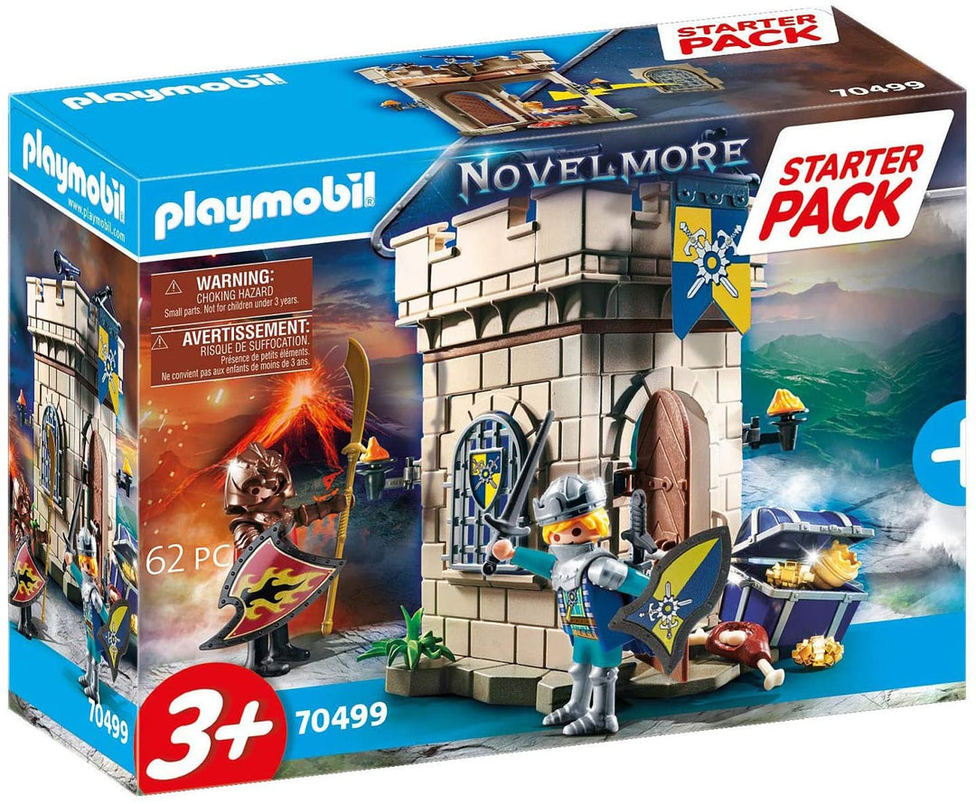 Playmobil 70499 Novelmore Knights Fortress Grand pack de démarrage pour enfants à partir de 3 ans