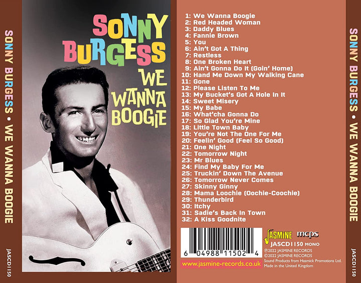 Sonny Burgess - We Wanna Boogie [Audio CD]