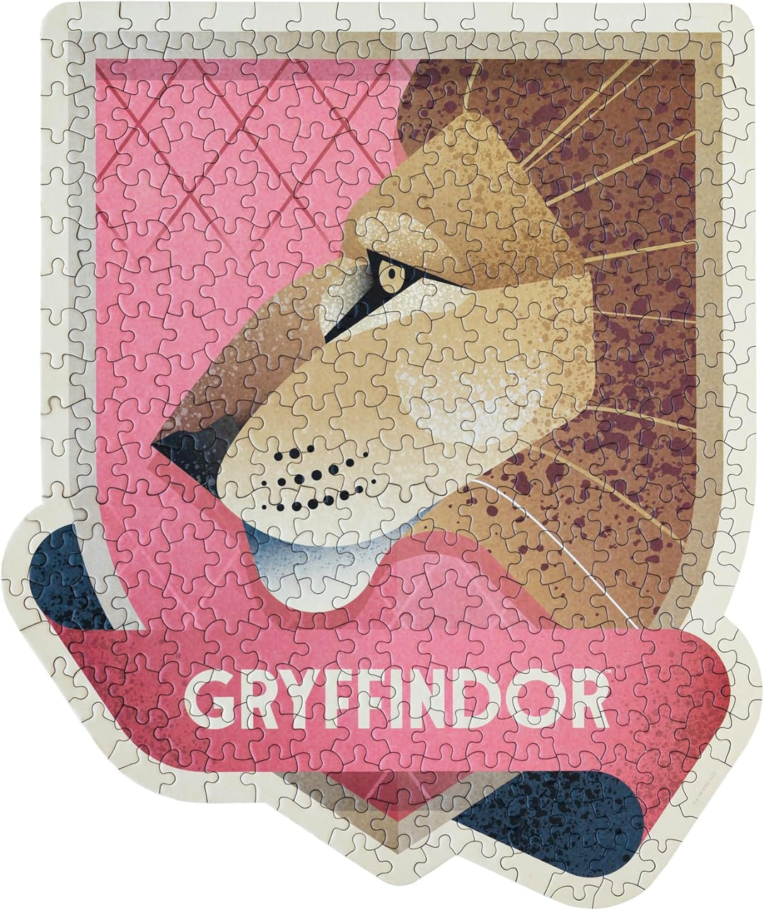 Grupo Erik Harry Potter Puzzle - Gryffindor - 322 Piece Jigsaw Puzzles - Harry Potter Gryffindor Gifts