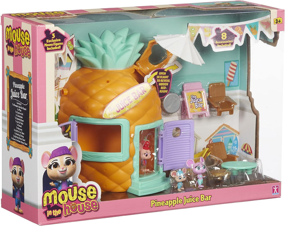 Character Options 07395 Millie & Friends Mouse in The House Pineapple Juice Bar Playset