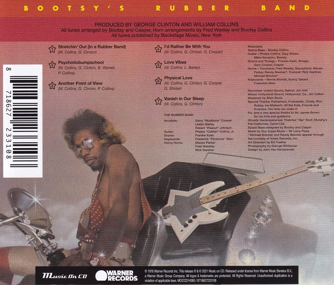 Stretchin' Out In Bootsy's Rubber Band [Audio CD]