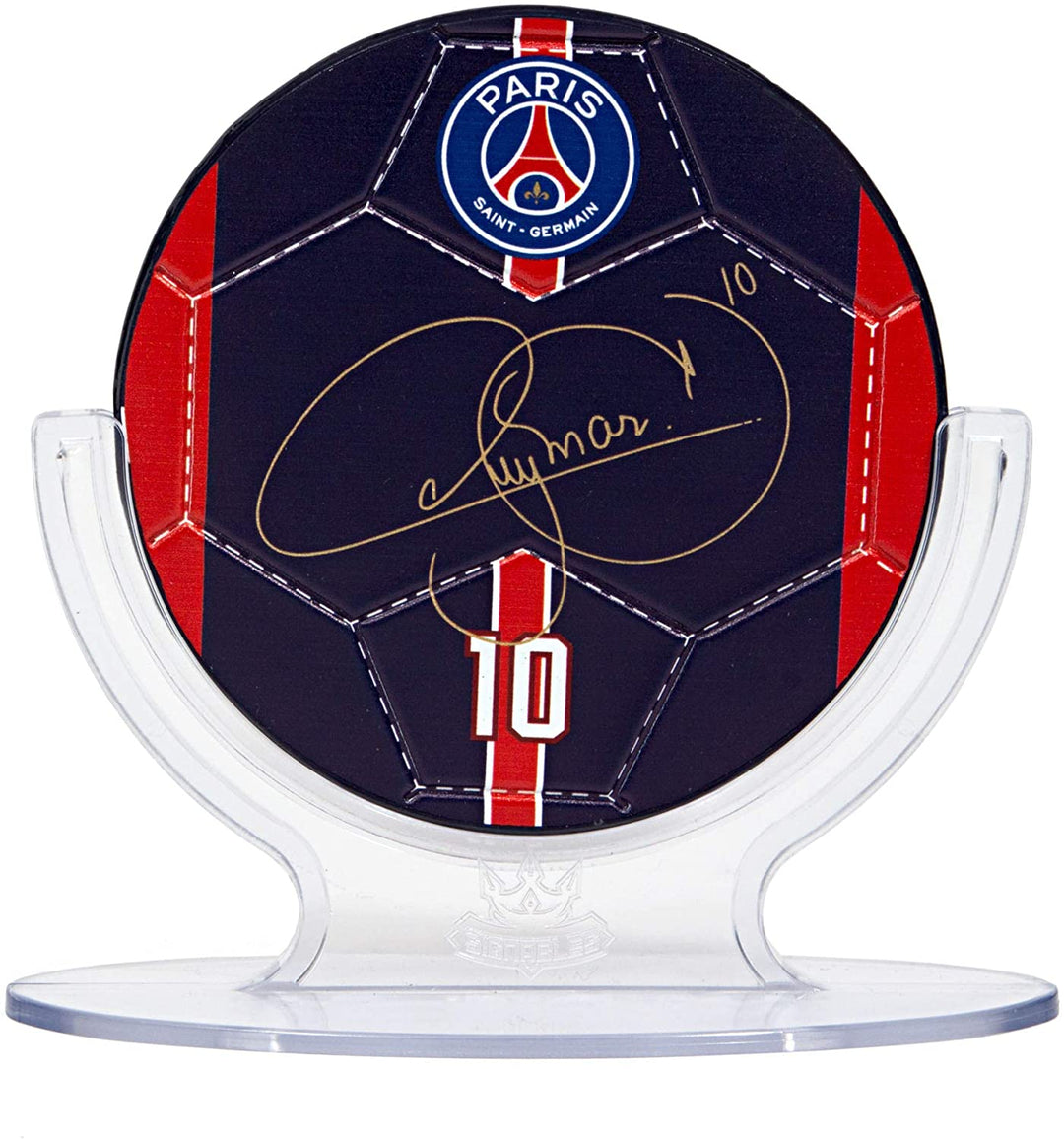 PARIS SAINT GERMAIN SPSG NJ Paris St Germain Neymar Jr Signables Signature Disk,