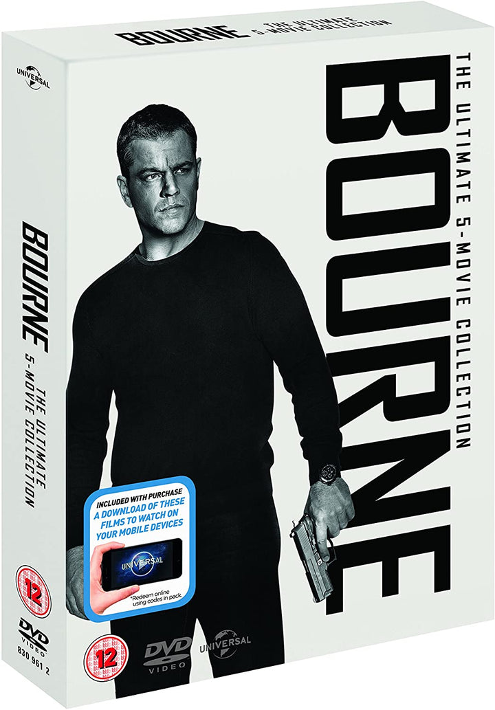 The Bourne Collection -  Action/Thriller [DVD]