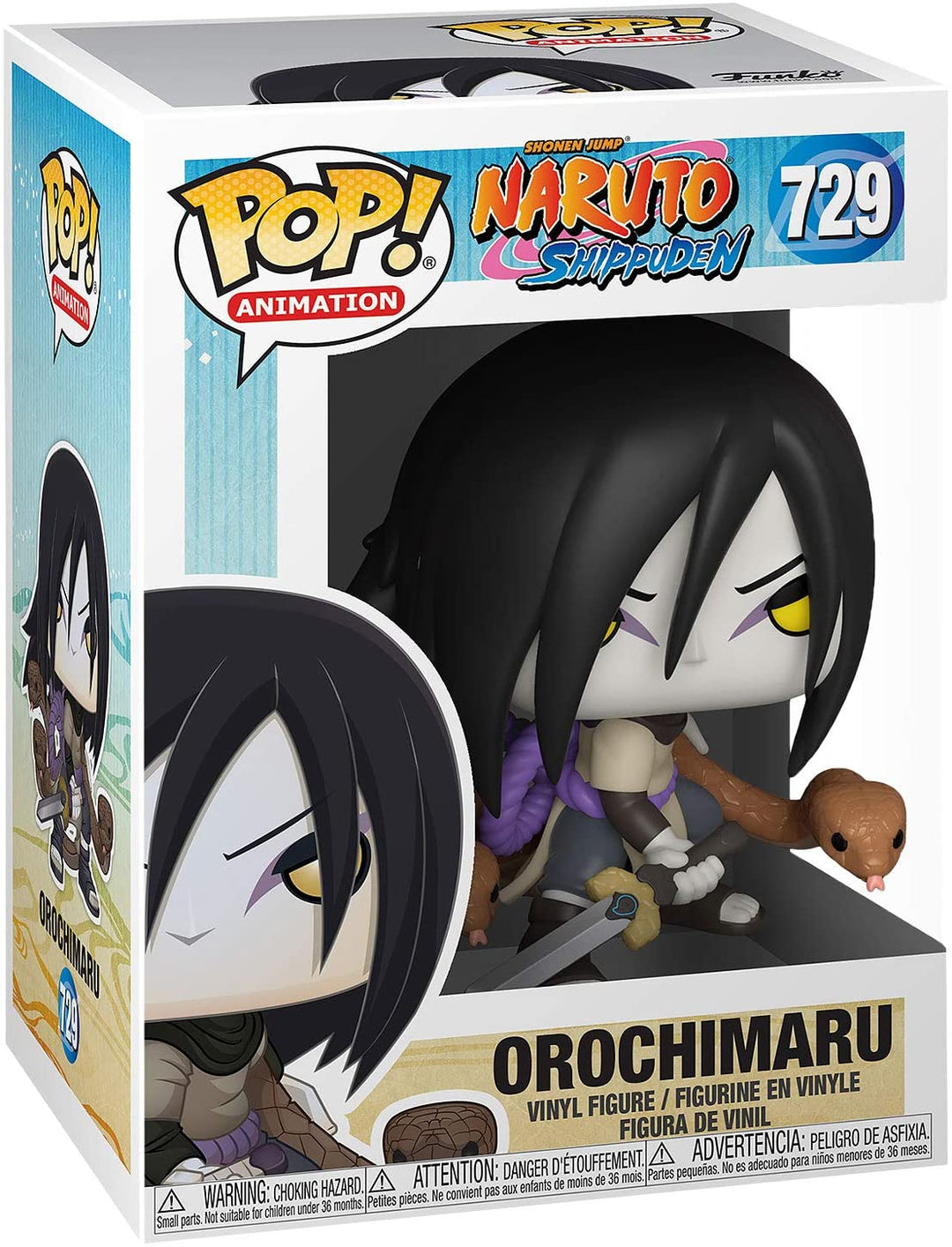 Shonen Jump Naruto Shippuden Orochimaru Funko 46628 Pop! Vinyle #729