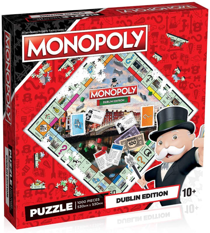 Jeu de puzzle de 1000 pièces Monopoly de Dublin