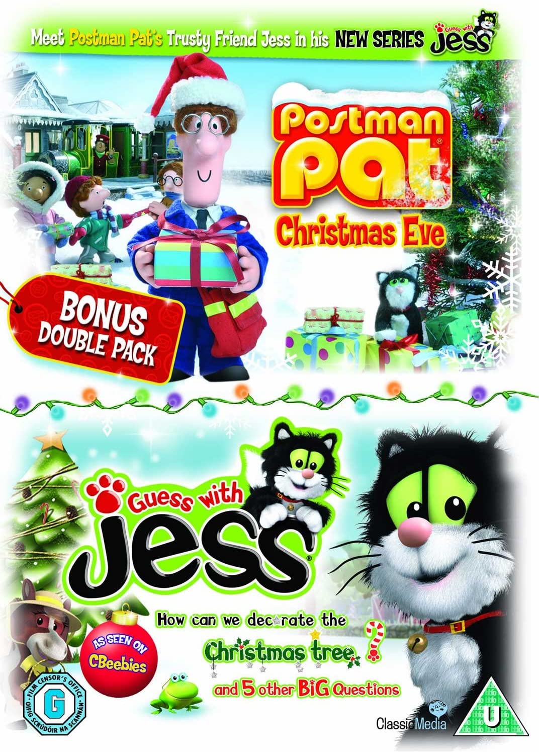 Guess With Jess/Postman Pat Christmas Double Pack [DVD]