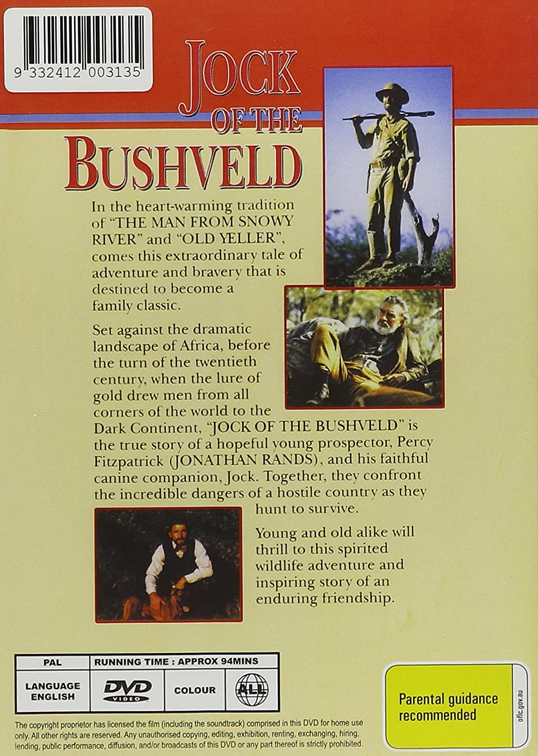 Jock of the Bushveld [2011] [DVD]