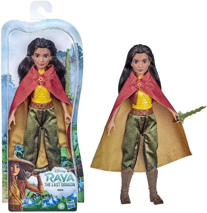 Disney Raya Fashion Doll with Clothes, Shoes, and Sword