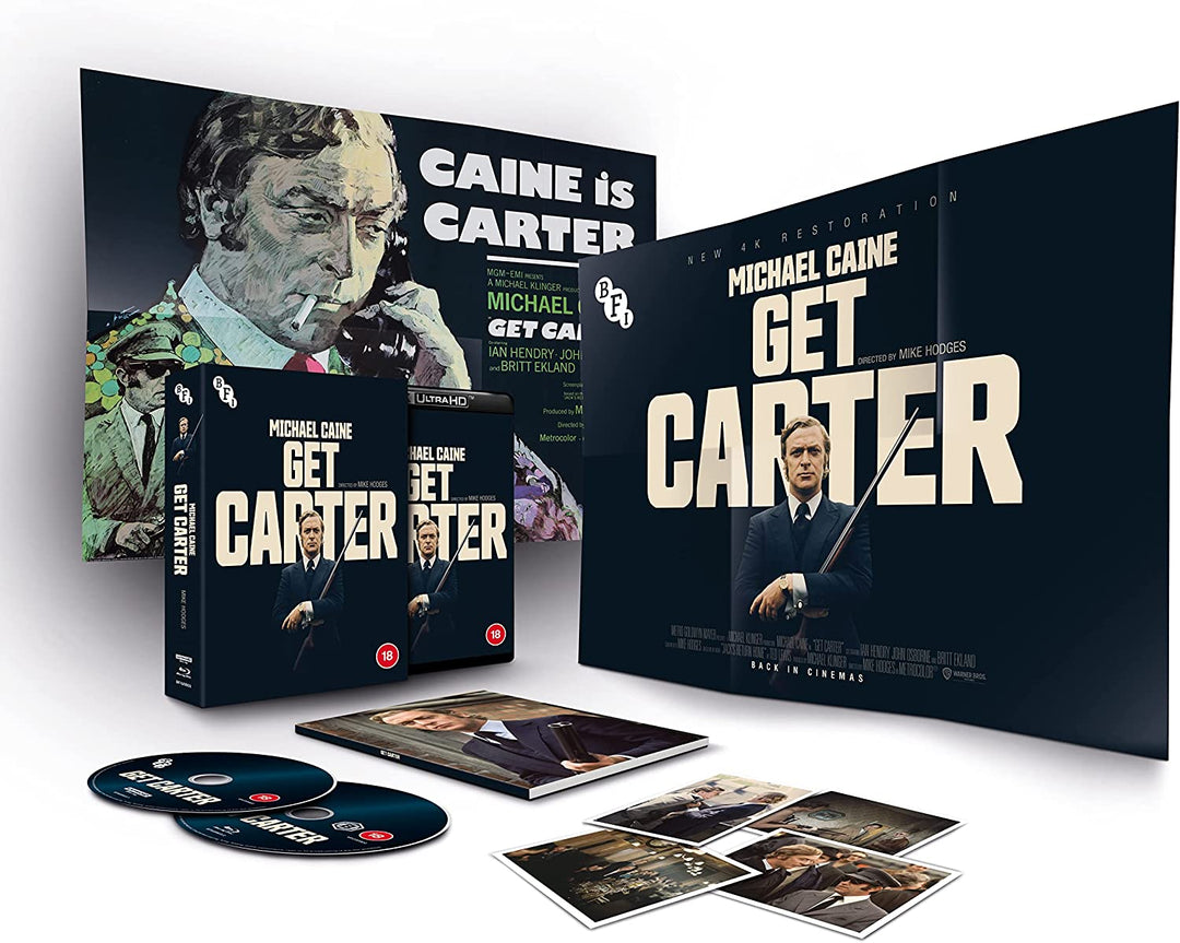 GET CARTER [4K UHD + Blu-ray extras]
