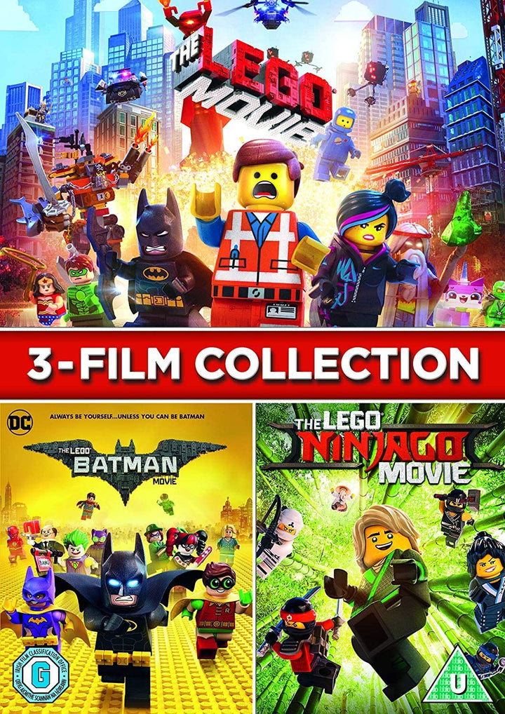 LEGO 3-film Collection - Adventure/Family [DVD]