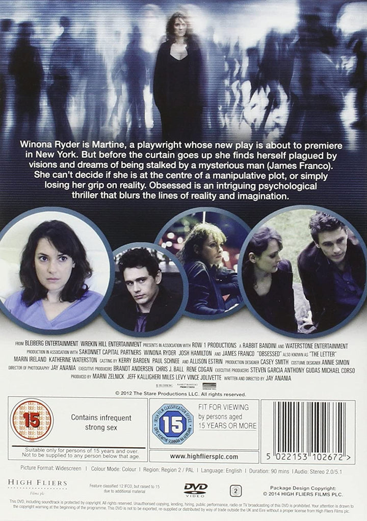 Obsessed - Thriller/Drama [DVD]