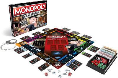Hasbro Gaming Monopoly Game Cheaters Edition Board Game Ages 8 and Up - Yachew