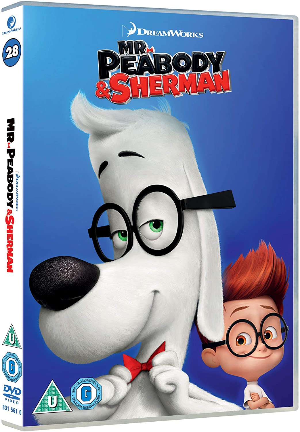 Mr. Peabody And Sherman (2018 Artwork Refresh) - Animation [DVD]