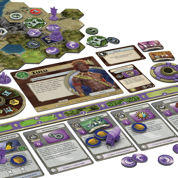 Fantasy Flight Games Civilization: A New Dawn - Terra Incognita Expansion (FFGCIV02)