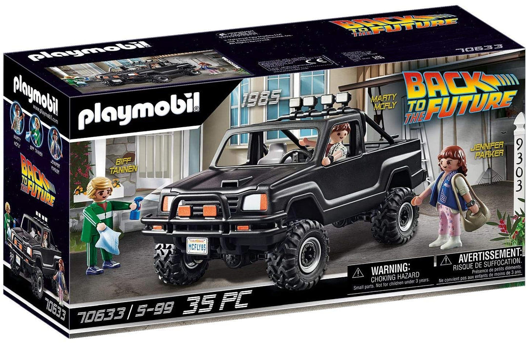 Playmobil Retour vers le Futur 70633 Camionnette de Marty, pour Enfants à partir de 5 ans