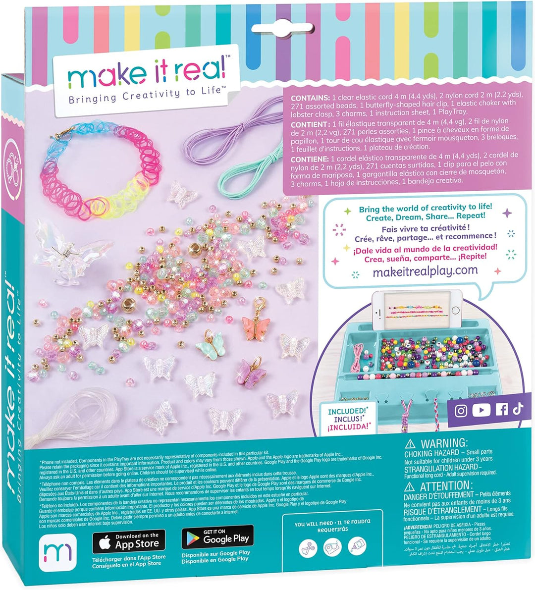 Make It Real - Butterfly Jewellery Set