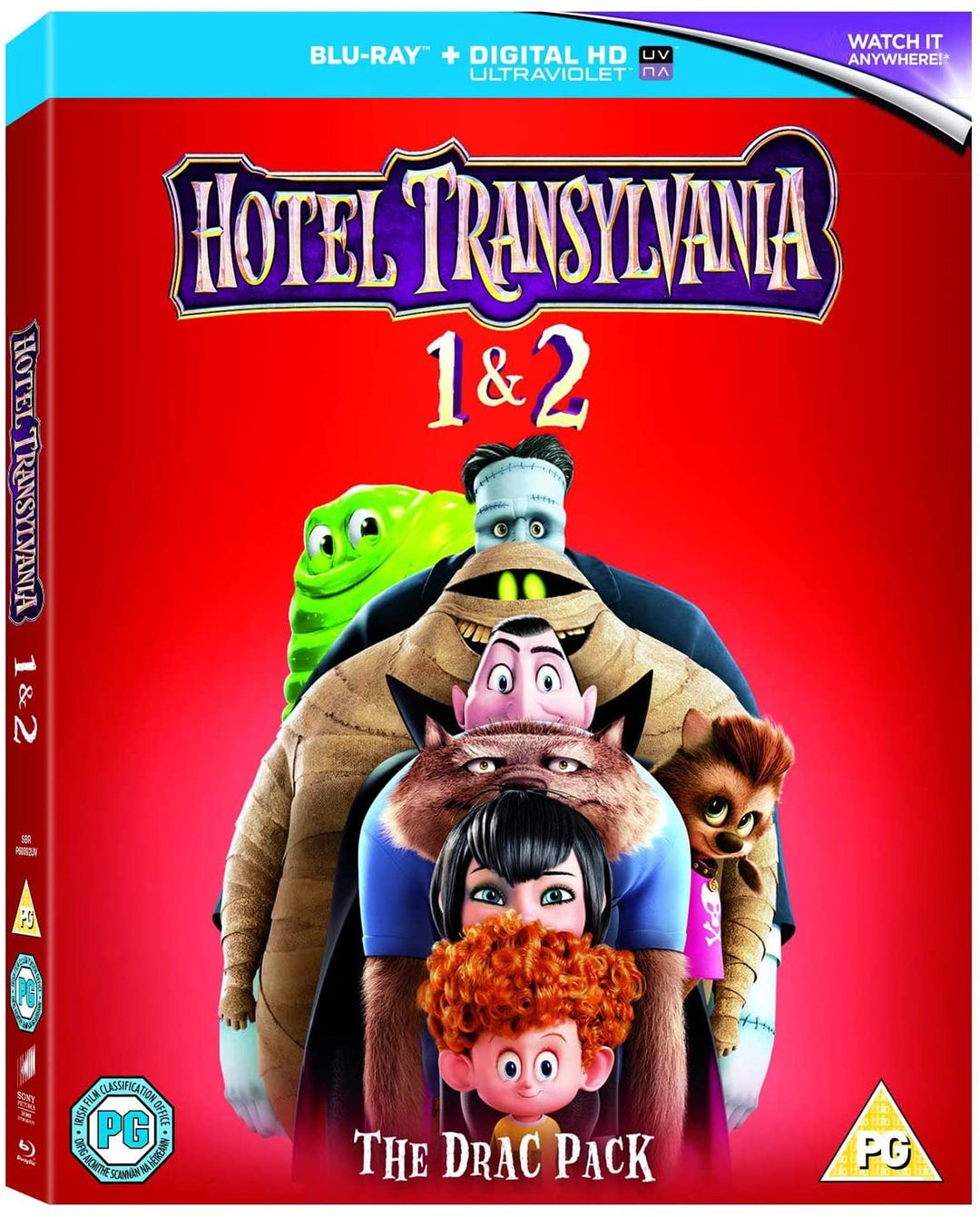 Hotel Transylvania 1-2 [Blu-ray] [Region Free]