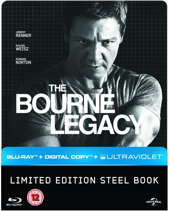 The Bourne Legacy Steelbook UV Copy) [2017] [Region Free] - Action/Thriller [Blu-Ray]
