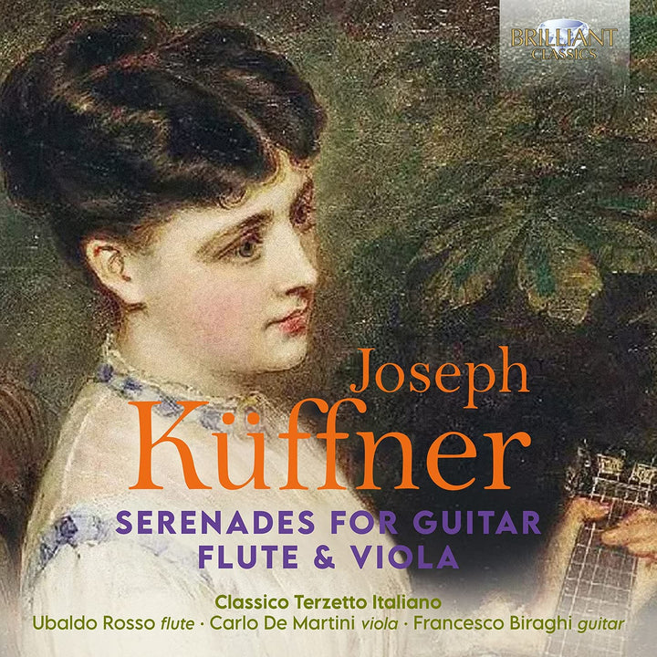 Classico Terzetto Italiano, Ubaldo Rosso - Küffner: Serenades for Guitar, Flute & Viola [Audio CD]