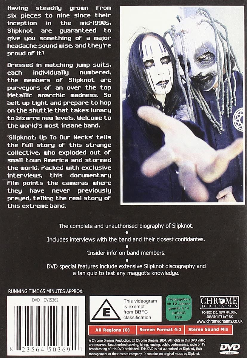 Slipknot - Up To Our Necks [2004]  [2006] [DVD]