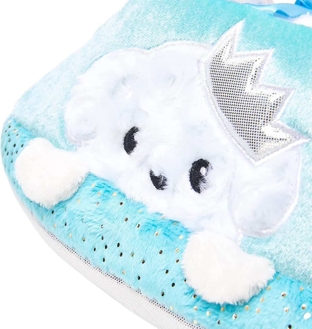 Aurora, 60847, Fancy Pal, Peek-a-Boo Princess Puppy, 8In, Soft Toy, White and Blue