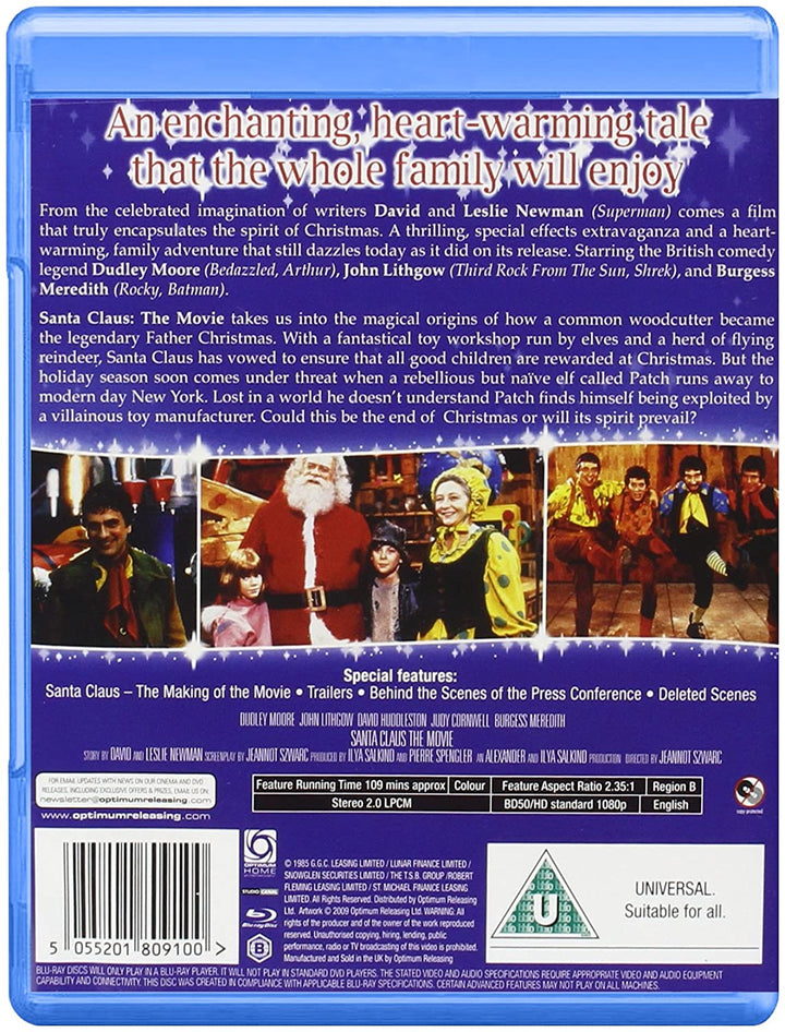 Santa Claus - The Movie [2017] - Family/Fantasy [Blu-ray]