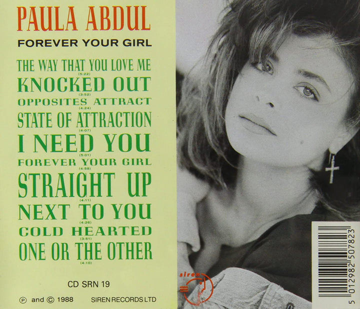 Paula Abdul - Forever your girl [Audio CD]