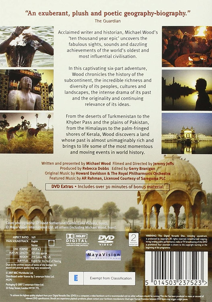 The Story of India with Michael Wood: Complete BBC Series - Documentary [DVD]