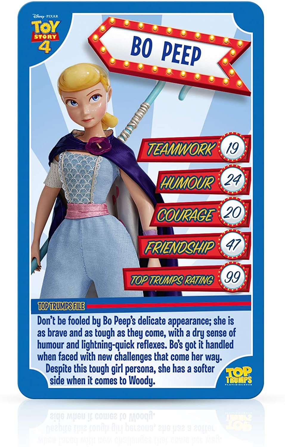 Toy Story 4 Top Trumps Card Game