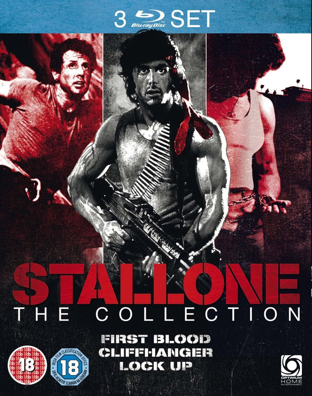 Stallone Collection (First Blood/Cliffhanger/Lock Up) - Action [Blu-ray]