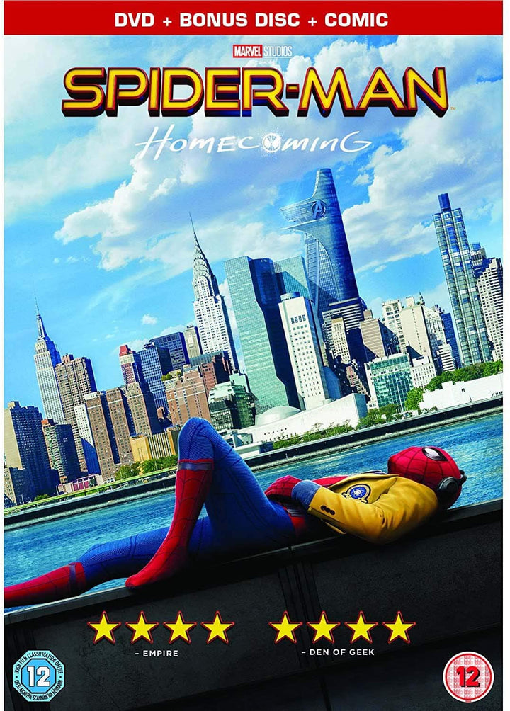 Spider-Man Homecoming [Limited Edition DVD + Comic] [2017] - Action/Adventure [DVD]