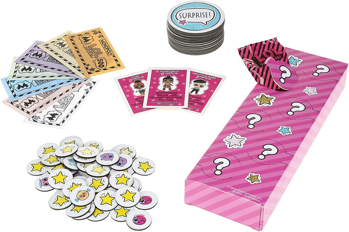 Jeu Monopoly : Jeu de société LOL Surprise Edition pour les enfants de 8 ans et plus