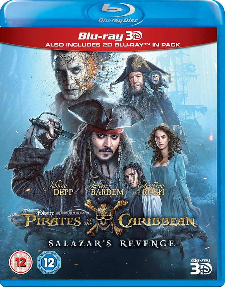 Pirates of the Caribbean: Salazar's Revenge - Adventure/Action [Blu-ray]