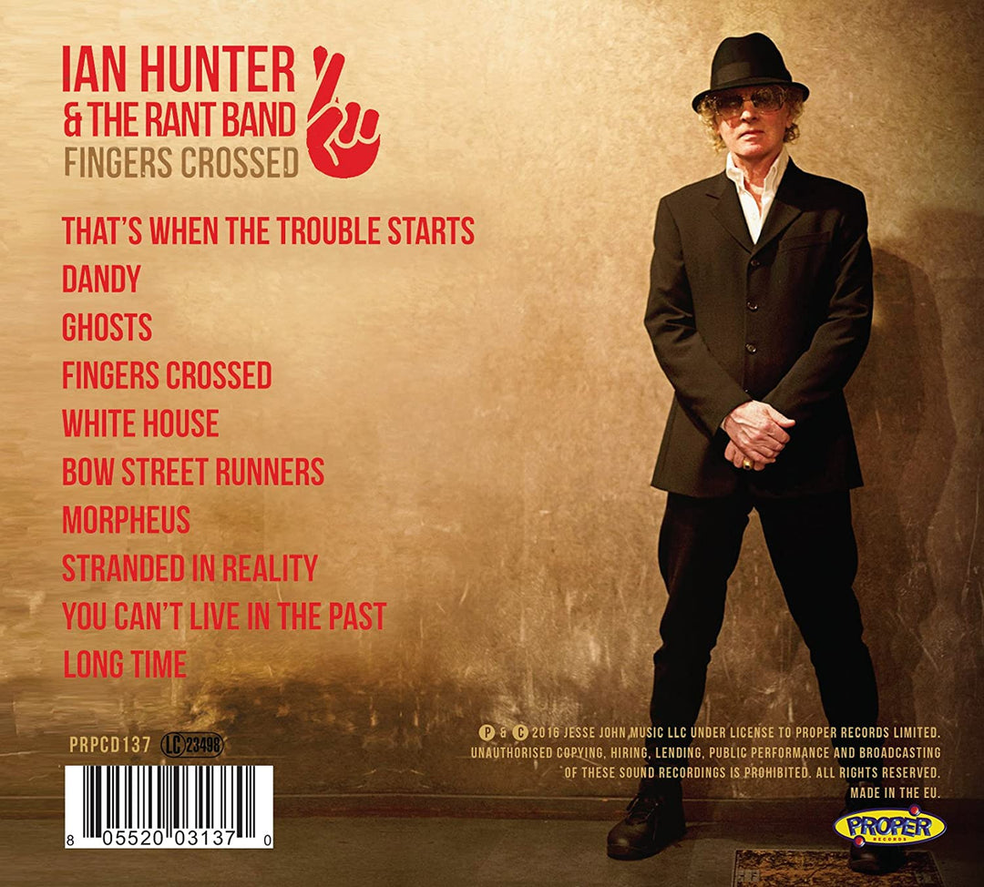 Ian Hunter - Fingers Crossed [Audio CD]