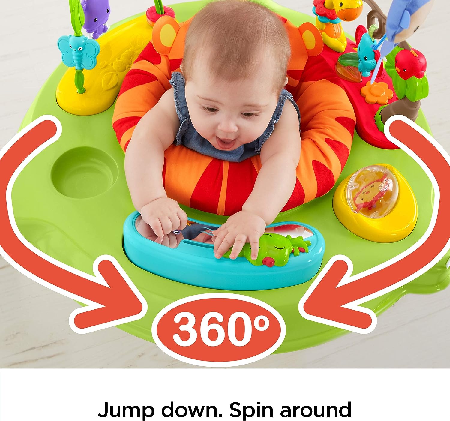 Roarin rainforest jumperoo on sale