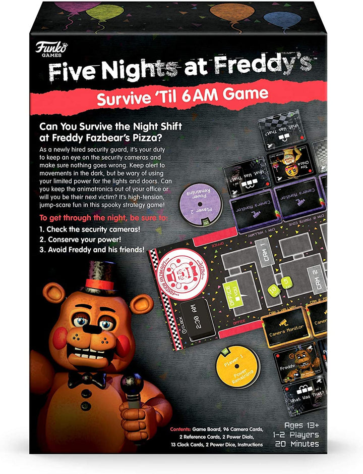 Funko 51761 Board Games 51761 Signature Five Nights at Freddy's Game, Multicolou