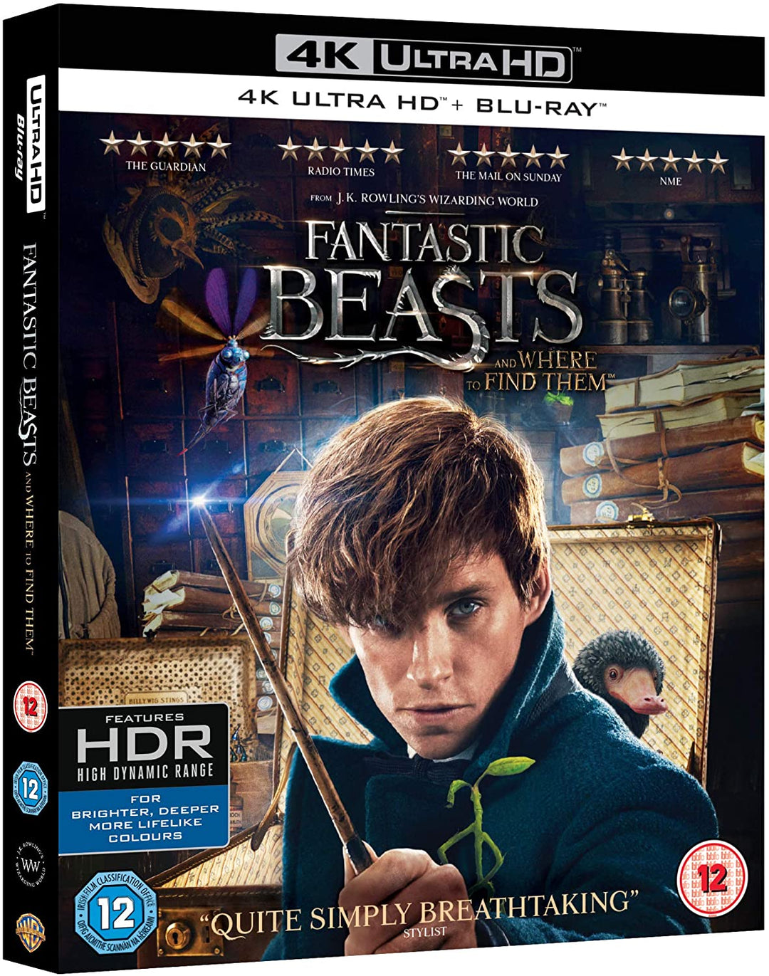 Fantastic Beasts and Where To Find Them - Fantasy/Adventure [Blu-Ray]