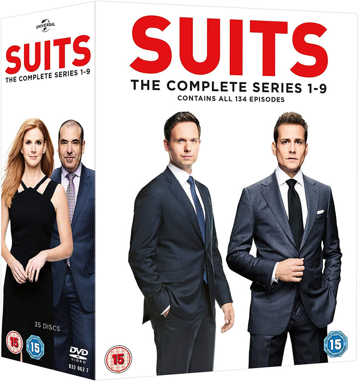 Suits Season 1-9 - Drama  [DVD]
