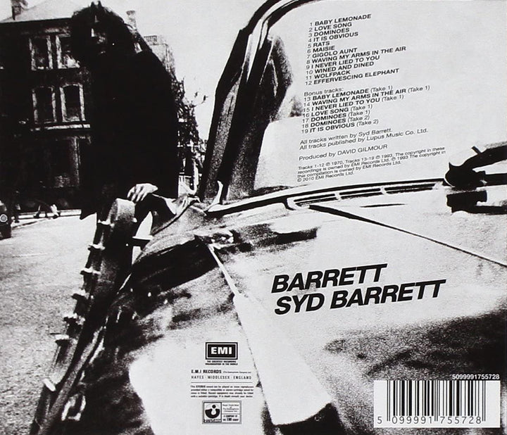 Syd Barrett  - Barrett [Audio CD]
