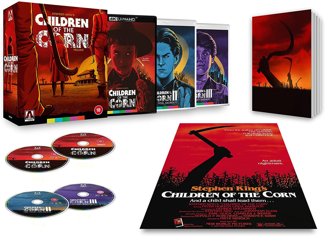 Children of the Corn Trilogy - Horror/Thriller [BLu-ray]