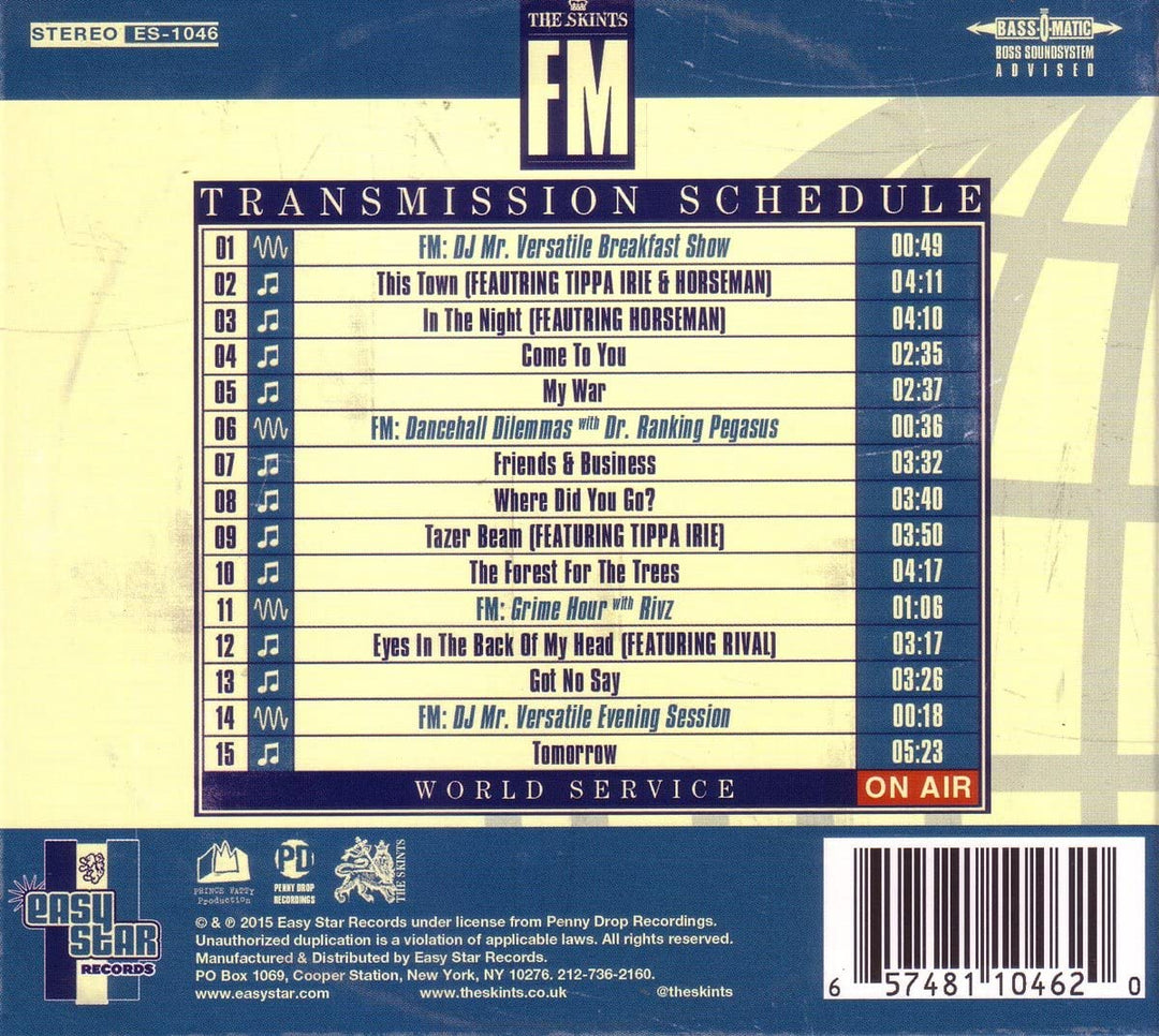 FM - THE SKINTS  [Audio CD]
