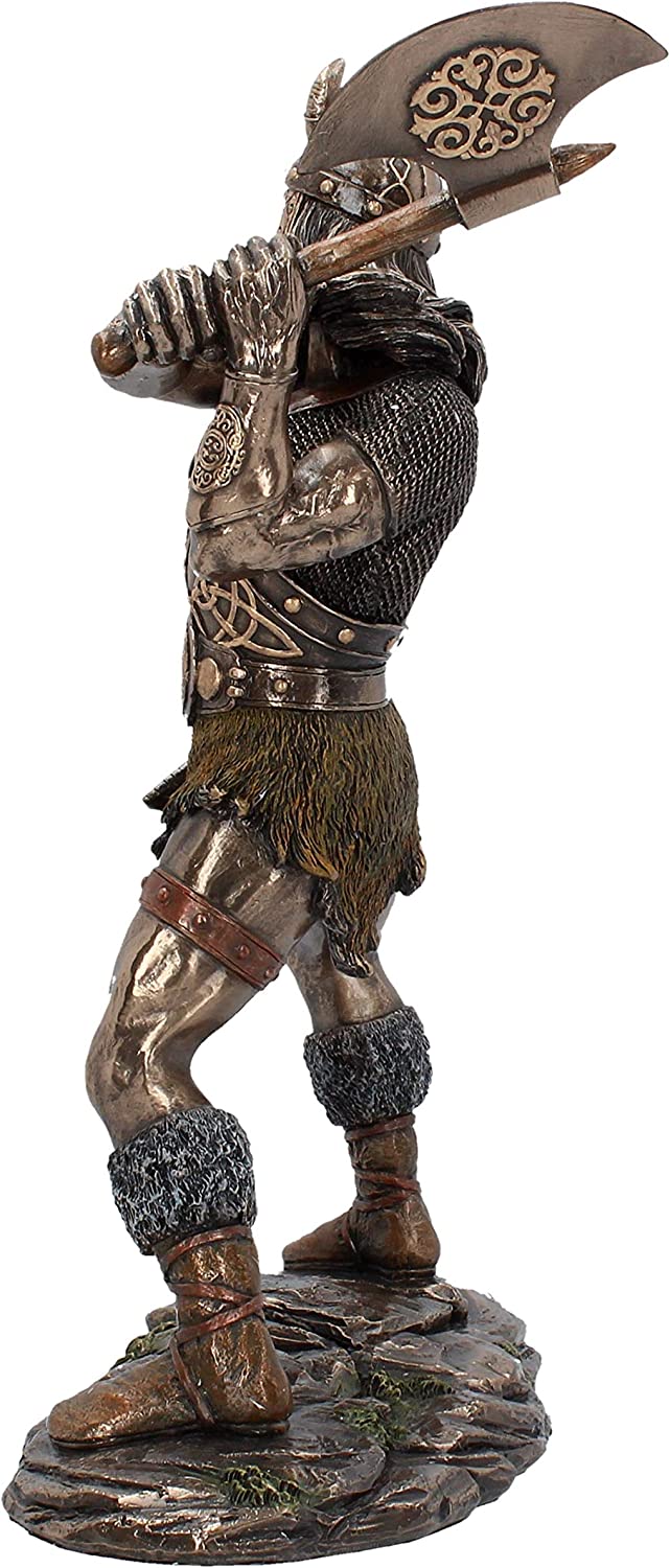 Nemesis Now Berserker Figurine 28.5cm Bronze, Resin