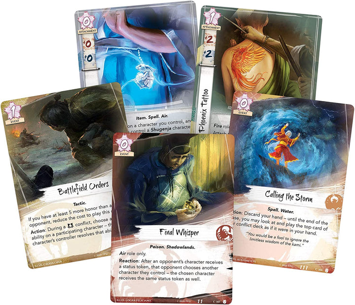 Fantasy Flight Games FFGL5C40 Legend of The Five Rings: Dynasty Pack: Coils of Power